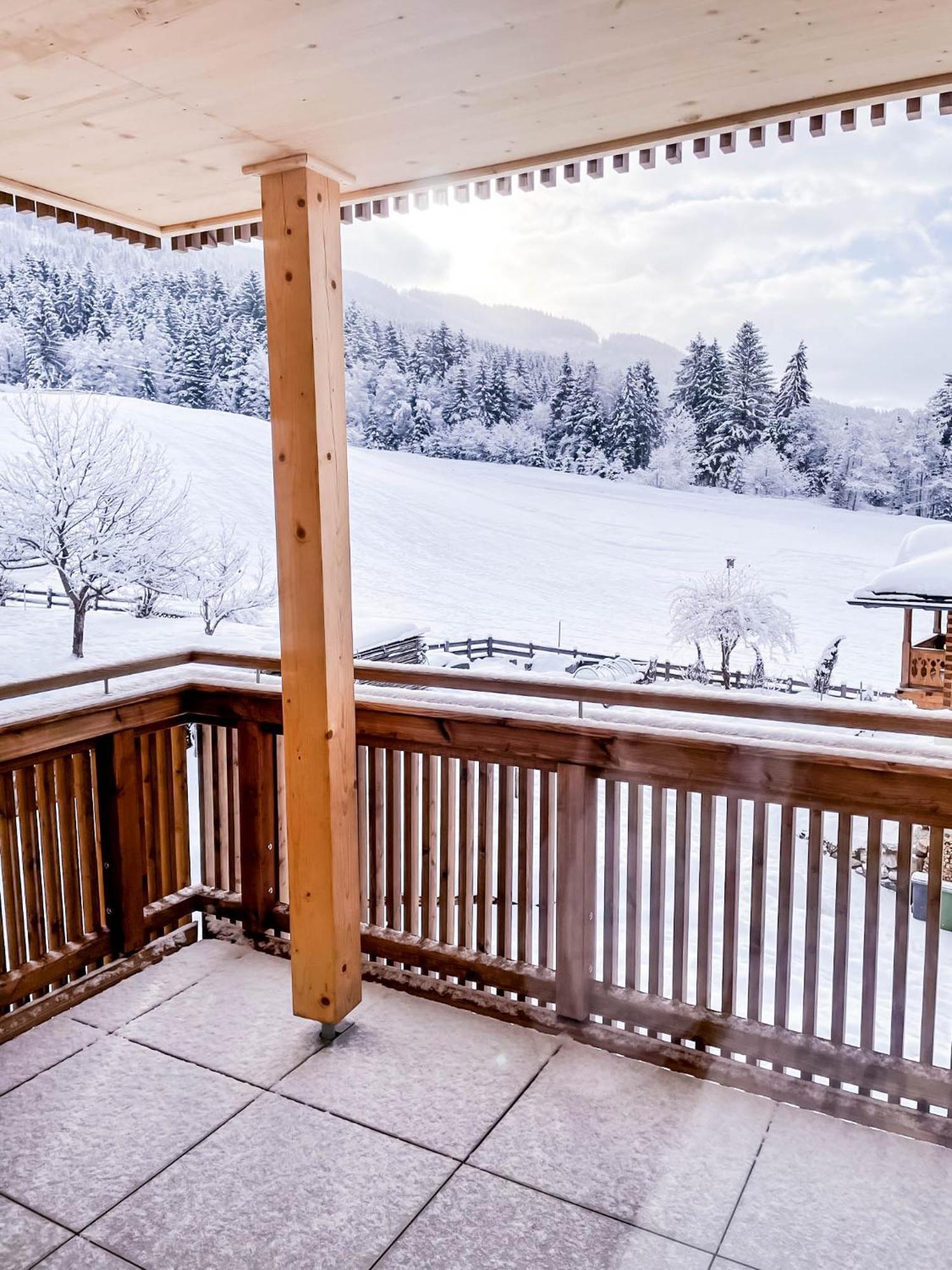 Gluexplatzl Appartements Am Wald ザンクト・マルティン・アム・テンネンゲビルゲ エクステリア 写真
